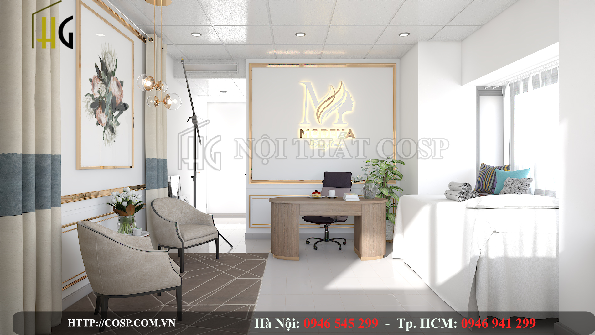 thiet ke phong livestream thu hut