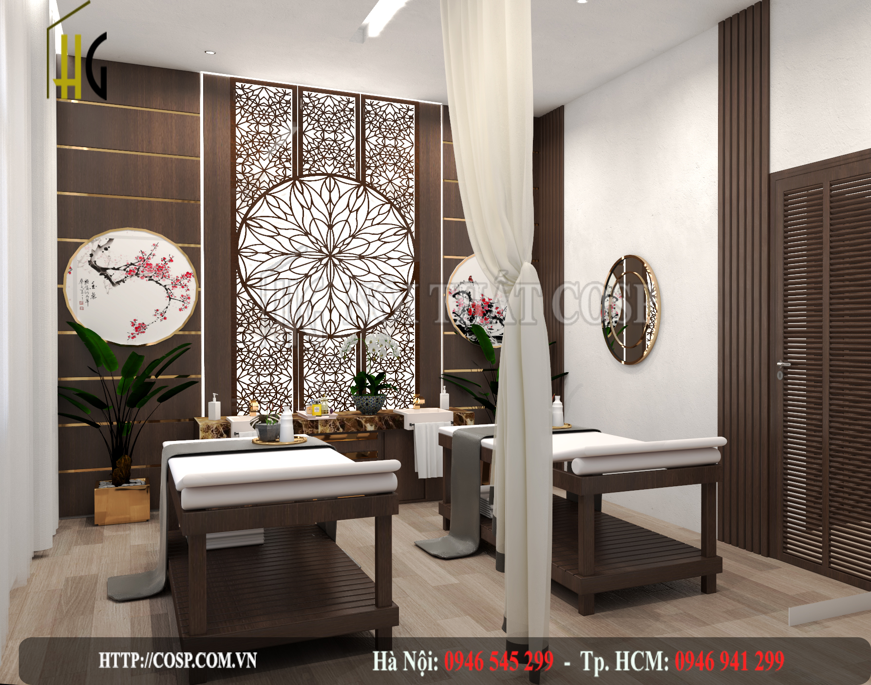 thiết kế spa đẹp