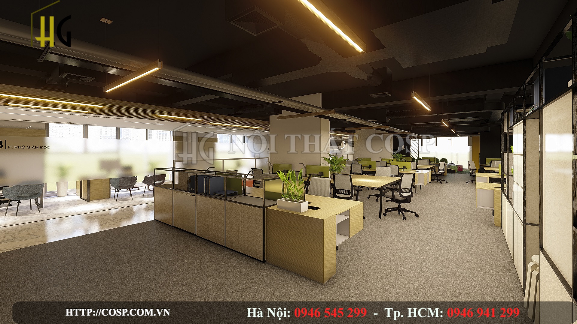 Thiết kế văn phòng đẹp