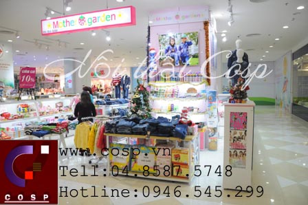 Gian hàng thời trang trẻ em Royal City