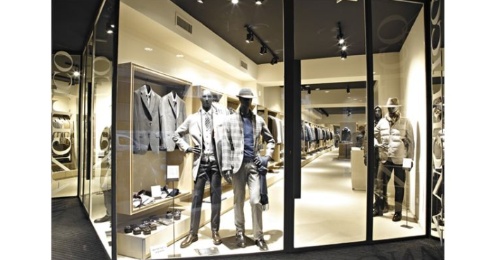 thiết kế shop thời trang nam đẹp