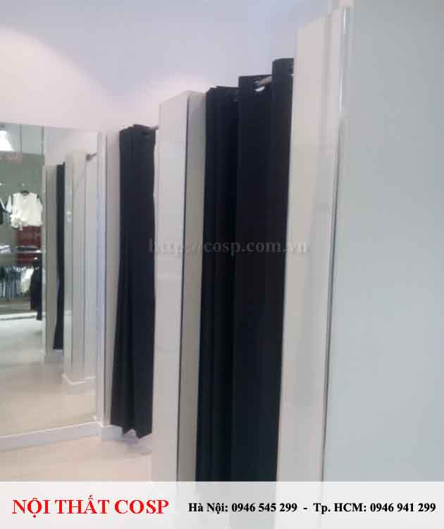 Thiết kế phòng thử đồ đơn giản