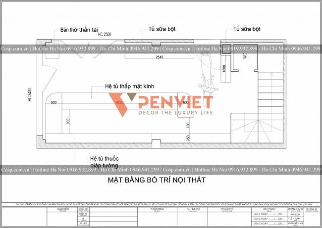 Lên phương án thiết kế 2D 3D cho nhà thuốc