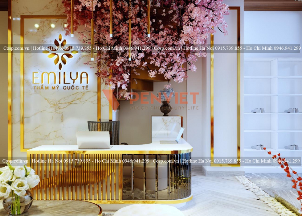 Thiết kế Spa Emilya