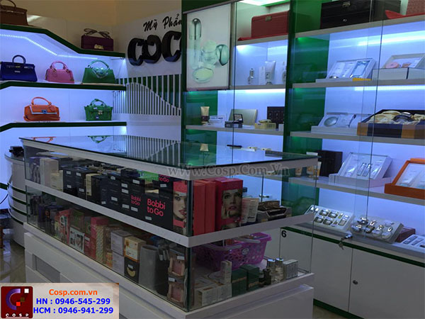thi công shop mỹ phẩm7