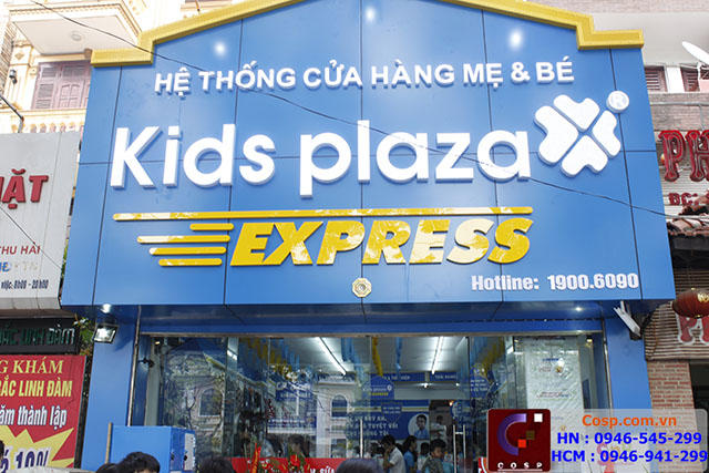 Thiết kế thi công chuỗi Kid plaza