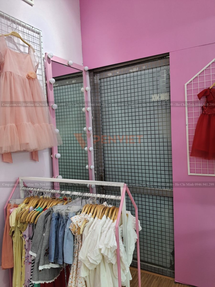 Thi công shop quần áo trẻ em Xukakids 6