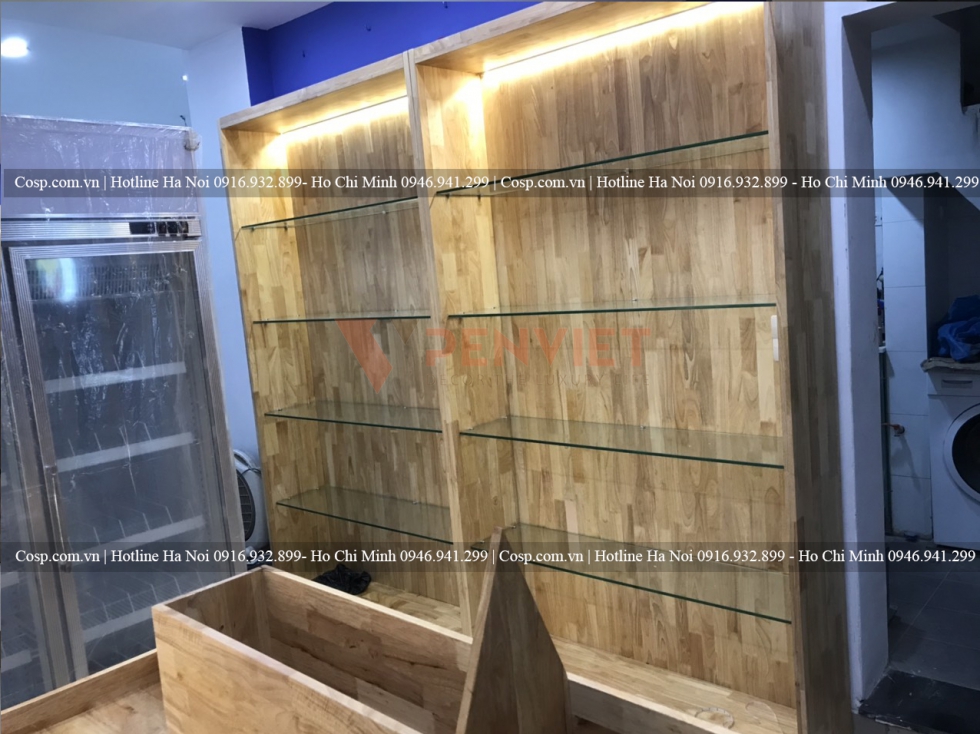 Thi công shop trái cây nhập khâu 12b Cát Linh