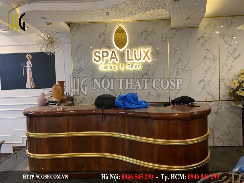 Thi công spa Lux tại Nha Trang