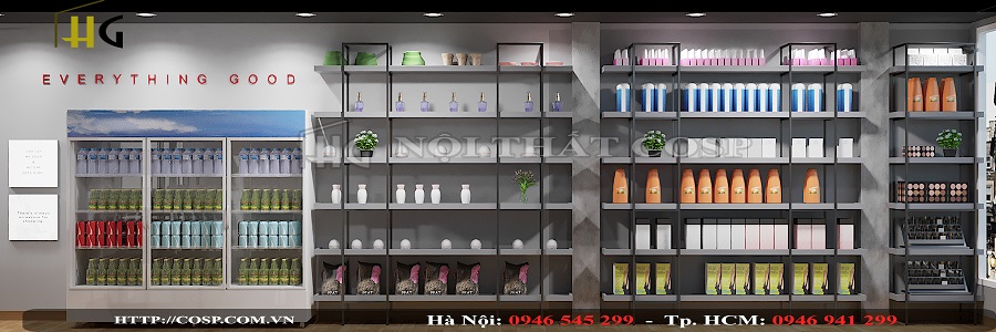 Thiết Kế Siêu Thị Mini Tạp Hóa - Trần Hưng Đạo