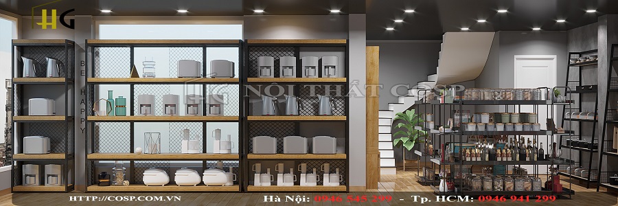 Thiết Kế Siêu Thị Mini Tạp Hóa - Trần Hưng Đạo