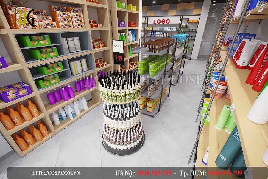 Thiết Kế Siêu Thị Mini Tạp Hóa - Trần Hưng Đạo