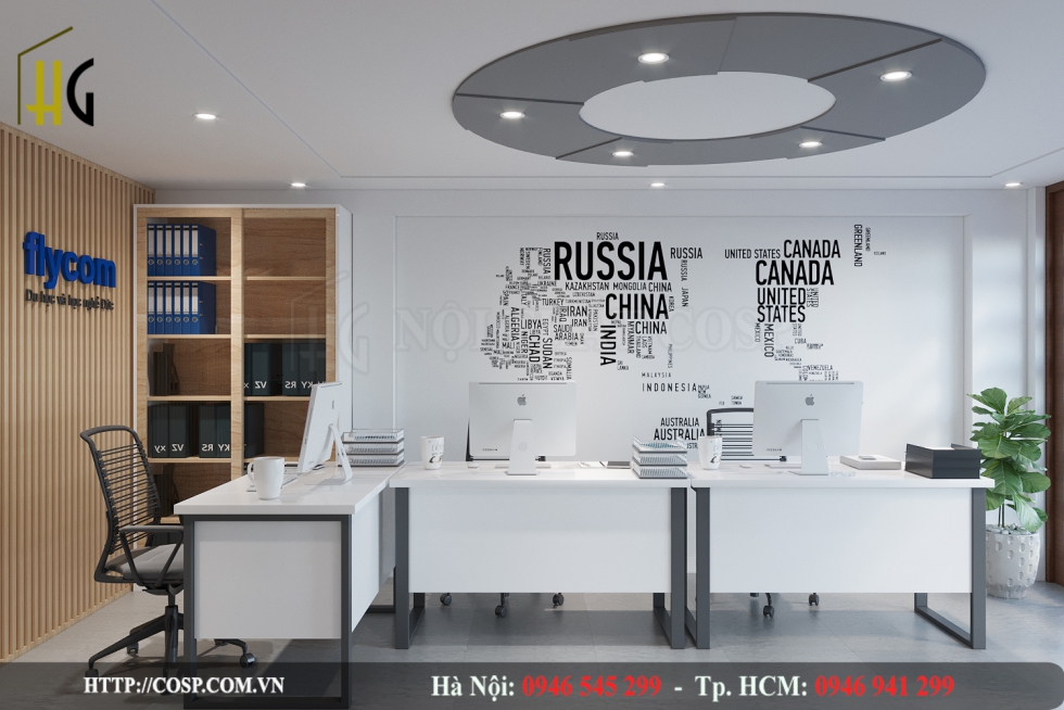 thiet ke van phong tu van du hoc duc flycom ha dong 2