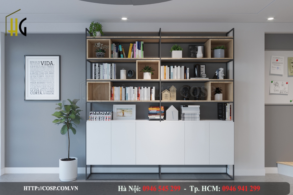 thiet ke van phong tu van du hoc duc flycom ha dong 3