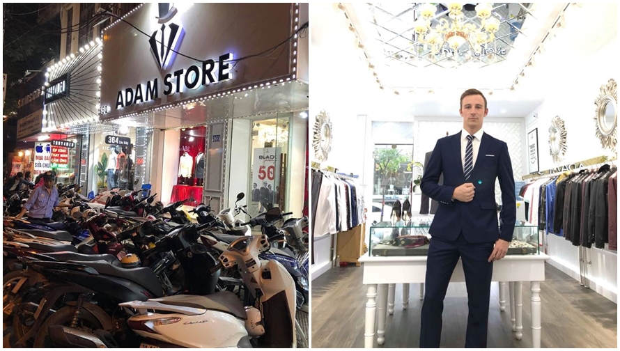 Thiết kế shop thời trang Adam Store
