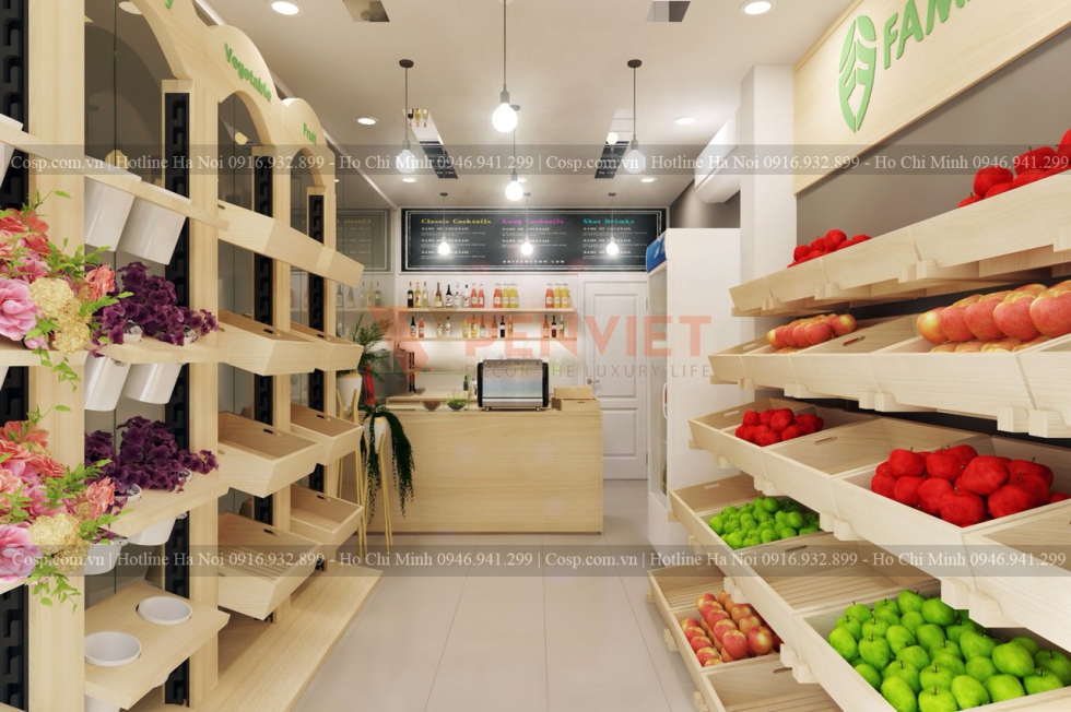 thiet ke cua hang trai cay sach famfoods 6