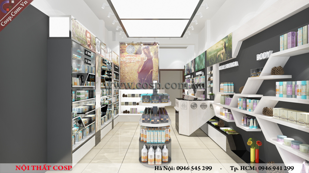 thiết kế shop mỹ phẩm đẹp 1