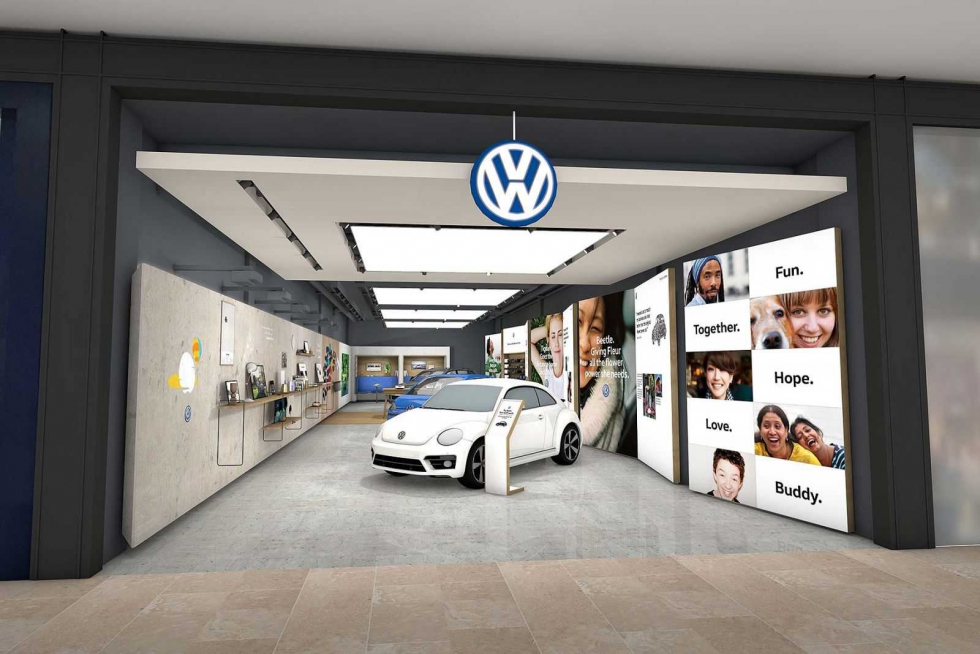 Không gian nội thất showroom ô tô ấn tượng, chuyên nghiệp