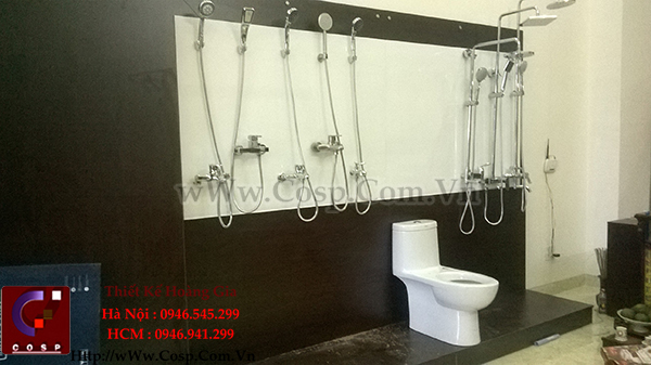 Thiết kế cửa hàng thiết bị vệ sinh - Chị Hồng - Gia Lai