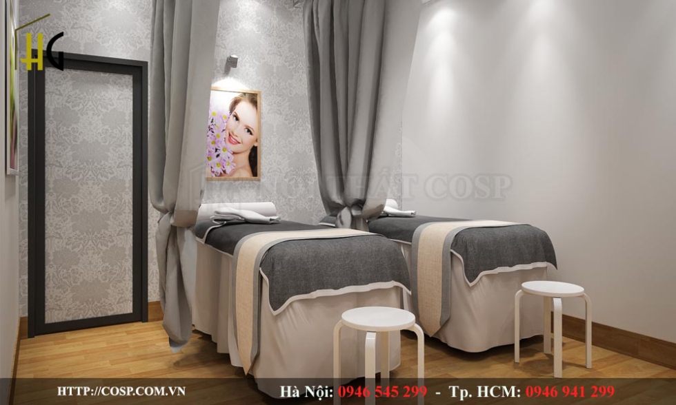 Hệ thống chiếu sáng vừa phải, bắt mắt