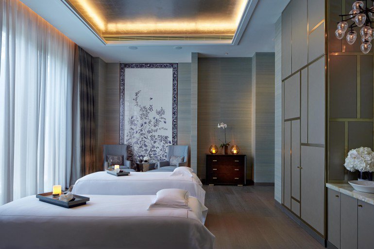 Thiết kế nội thất spa - phòng trị liệu