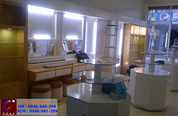 thiết kế shop mỹ phẩm 2