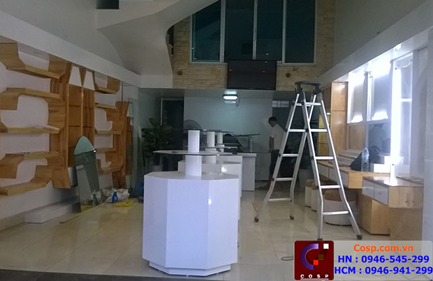 thiết kế shop mỹ phẩm 5