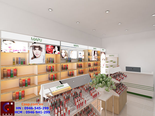 Tủ kệ được thiết kế tận dụng tối đa công năng