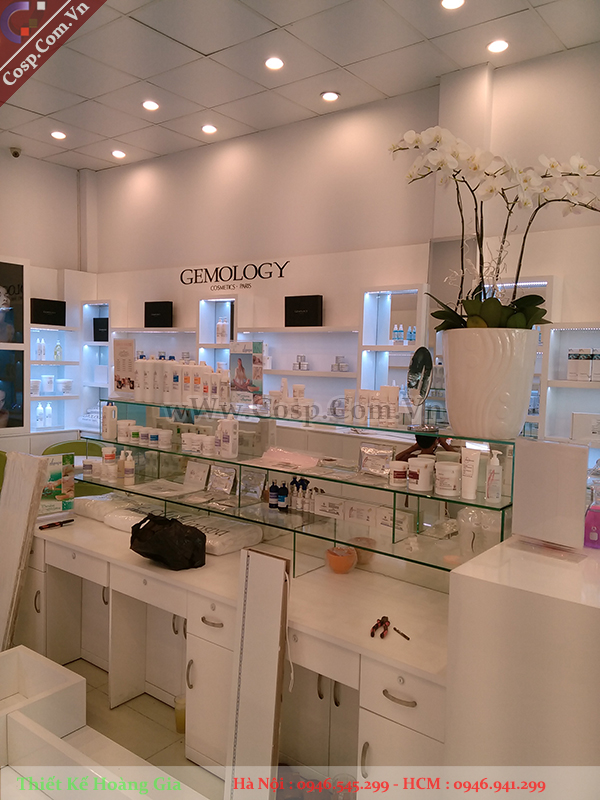 mẫu thiết kế shop mỹ phẩm đẹp hiện đại 5