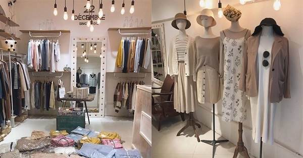 Thiết kế shop thời trang nữ Shop 22.Décembre