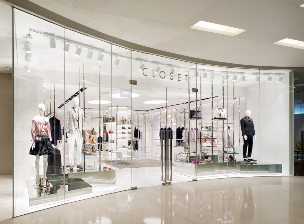 Thiết kế nội thất shop thời trang đẹp phong cách hiện đại