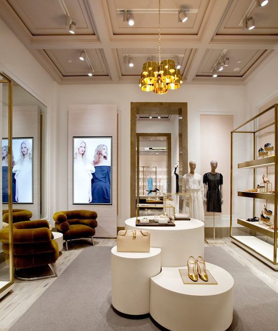 thiết kế nội thất shop thời trang cao cấp