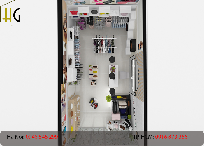 thiet ke shop thoi trang giang fashion 2