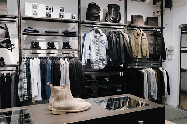 Thiết kế shop thời trang nam Hightwat-menswear