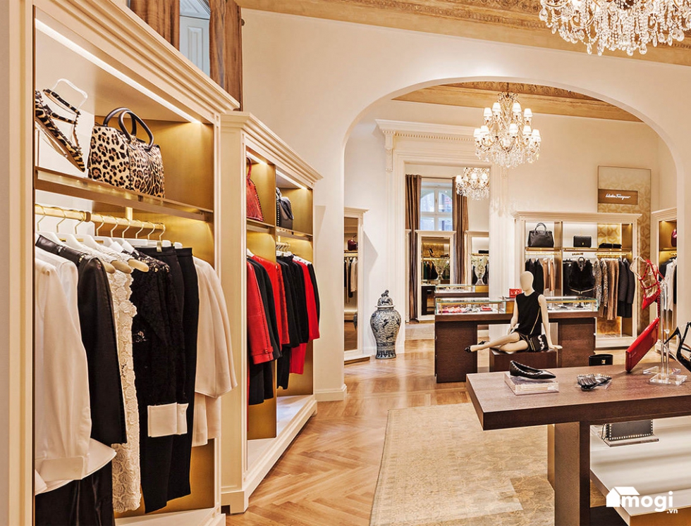 Thiết kế shop thời trang cao cấp