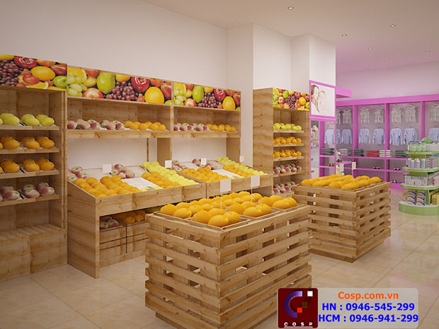 Thiết kế siêu thị suri mart- chị Linh