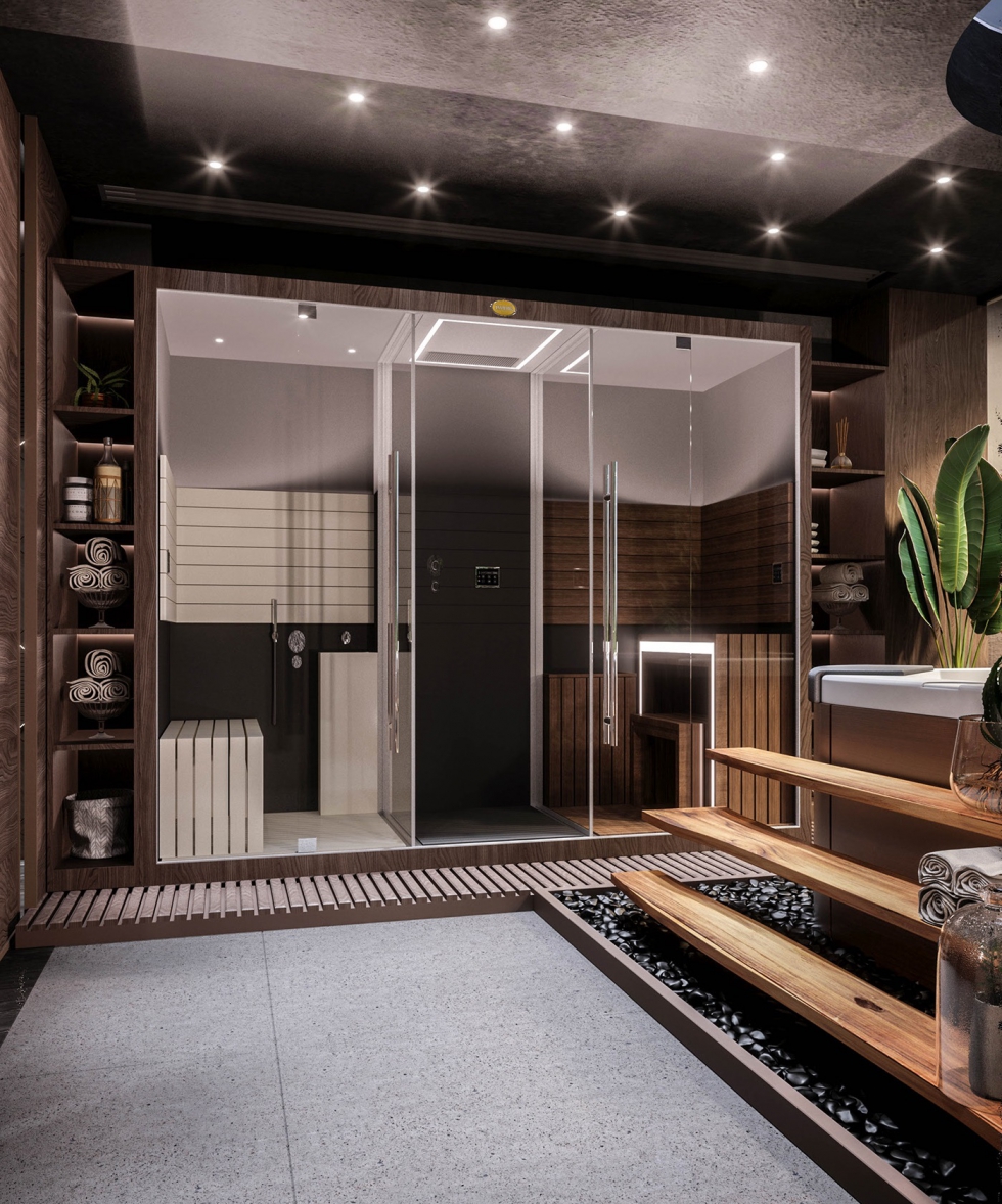 Thiết kế phòng xông hơi cho spa mini tại nhà