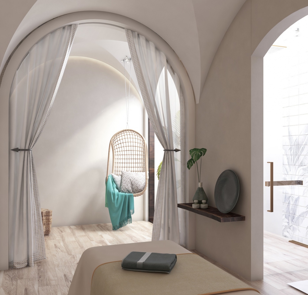 Thiết kế nội thất spa mini tại nhà