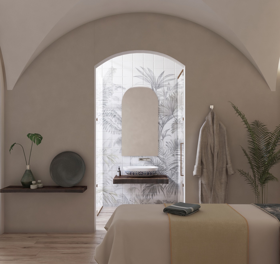 Thiết kế giường spa nhỏ đẹp mà đơn giản