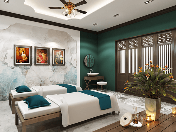 Thiết kế nội thất sen spa nhỏ đẹp