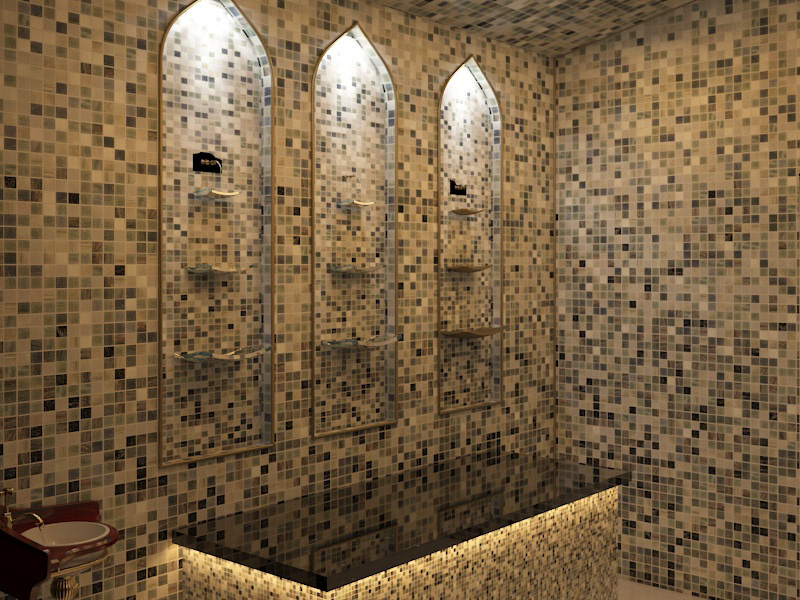 thiet ke spa phong cach an do 2