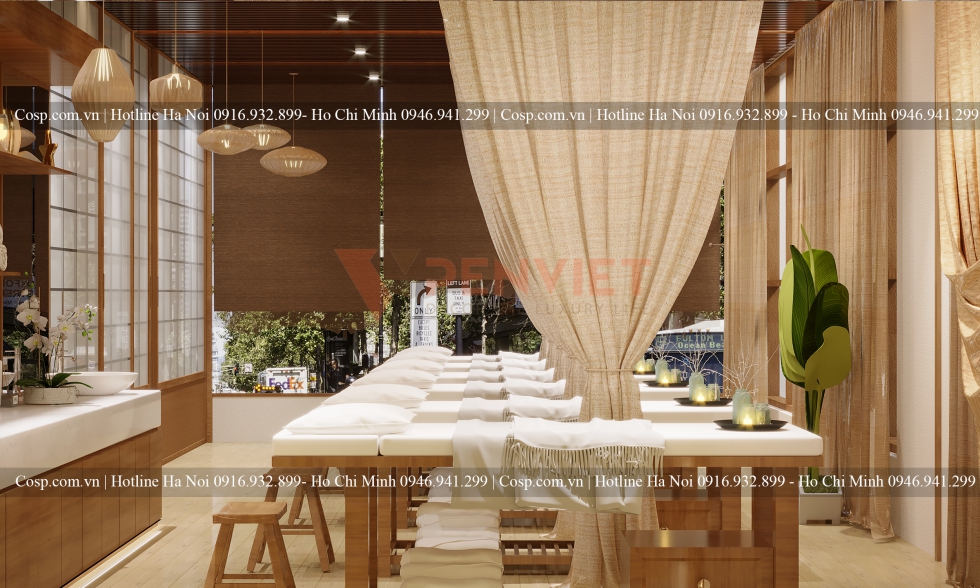 Thiết kế spa Shi theo phong cách Nhật Bản