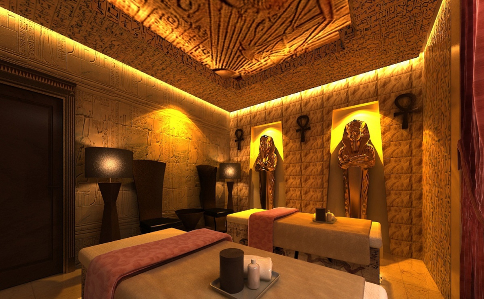Thiết kế spa phong cách Ai Cập