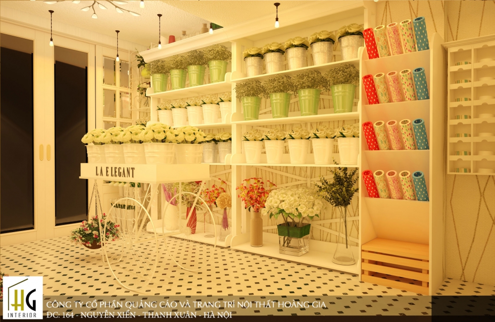 mẫu thiết kế shop hoa đẹp 5