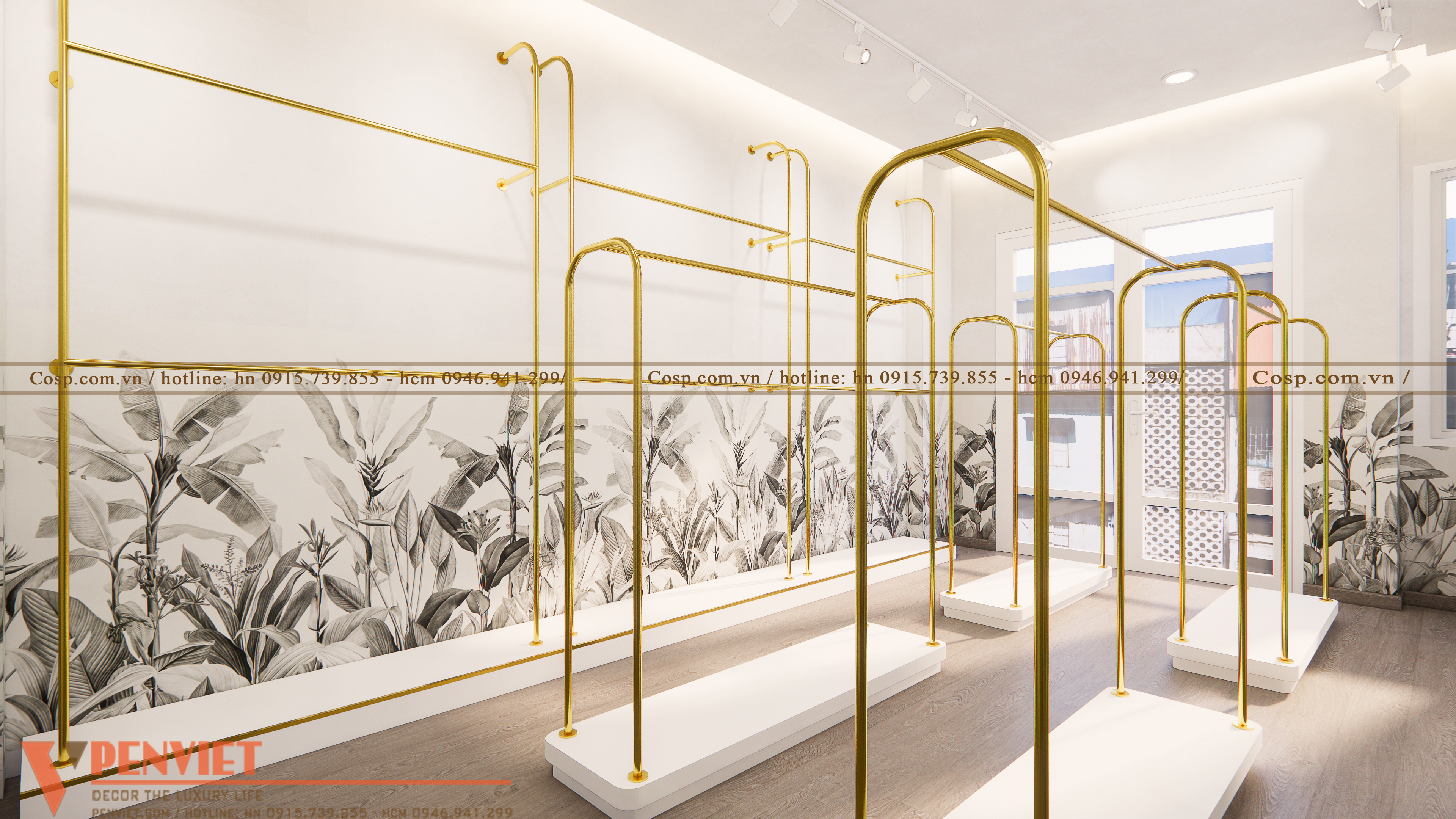 Tư vấn thiết kế cửa hàng thời trang