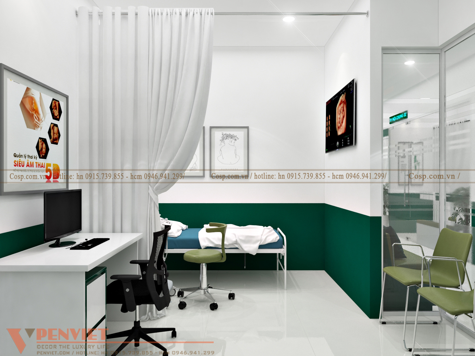 Thiết kế phòng siêu âm