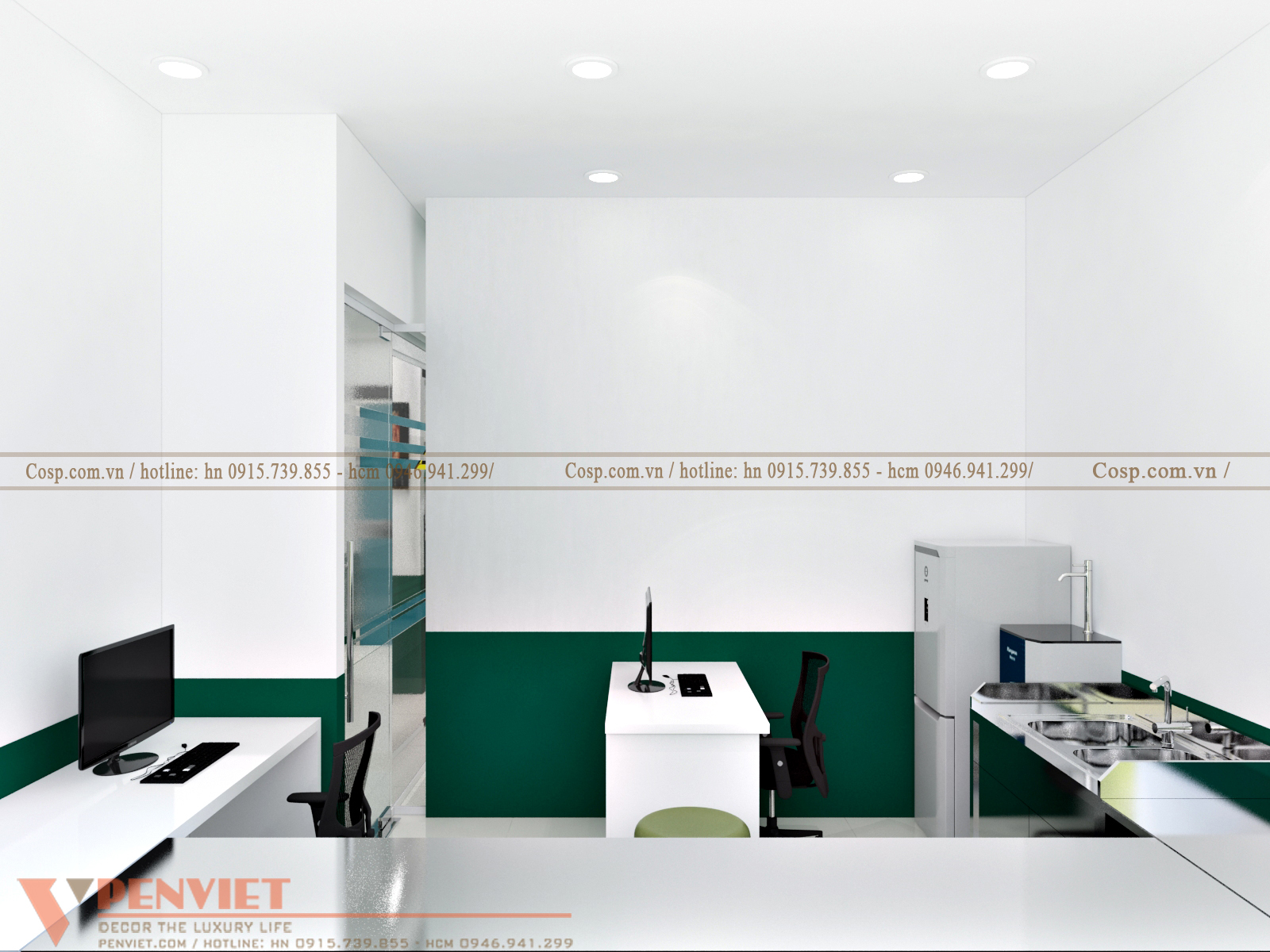 thiết kế phòng siêu âm