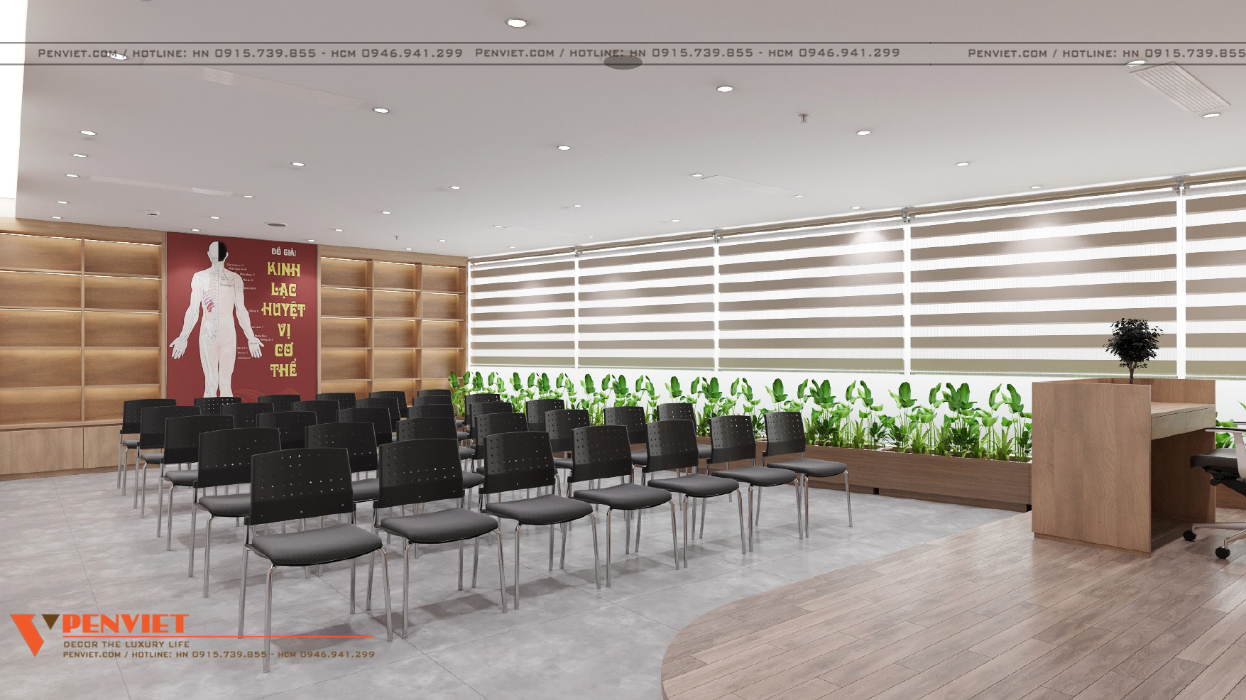 Thiết kế bệnh viện tổ hợp y học cổ truyền và chăm sóc sức khỏe chất lượng cao