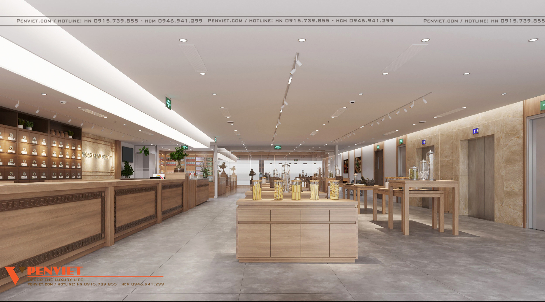 Thiết kế bệnh viện tổ hợp y học cổ truyền và chăm sóc sức khỏe chất lượng cao