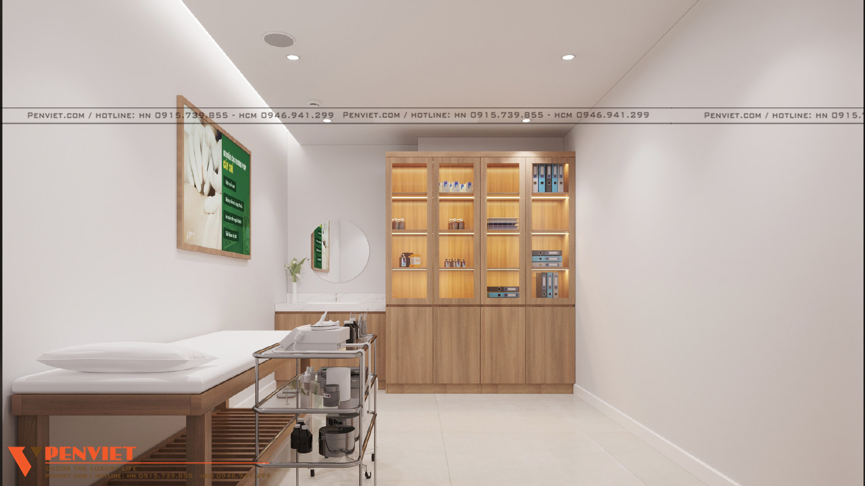 Thiết kế phòng cấy chỉ vô trùng 1